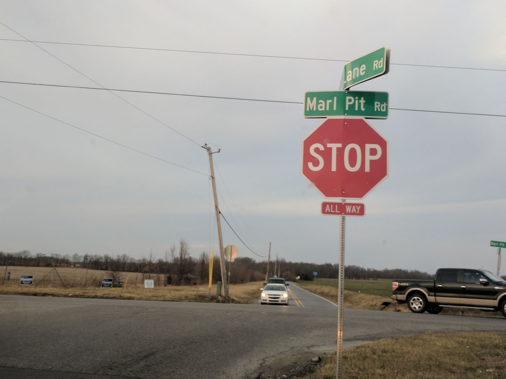 Marl Pit Road @ Cedar Lane Road